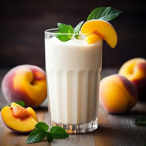 Peach Milkshake