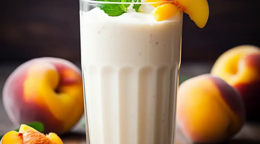 Peach Milkshake