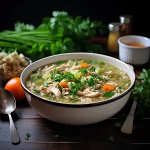 Chicken and Rice Soup