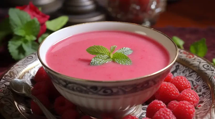 Chilled Raspberry Soup