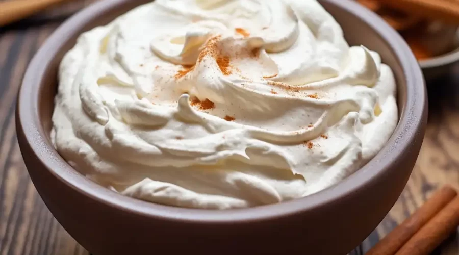 Cinnamon Whipped Cream