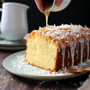 Cocoanut Pound Cake