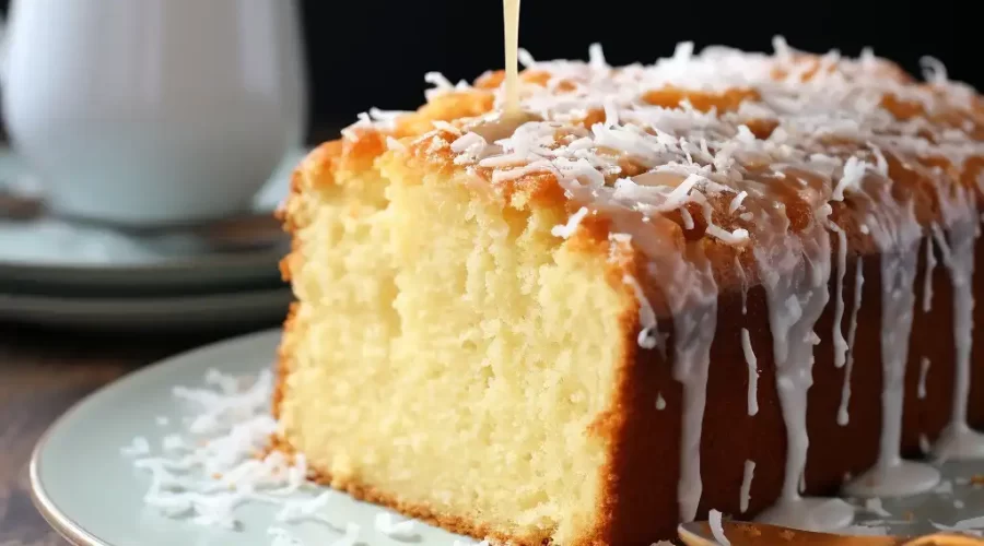 Cocoanut Pound Cake