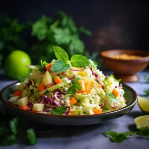 Coleslaw with Mango