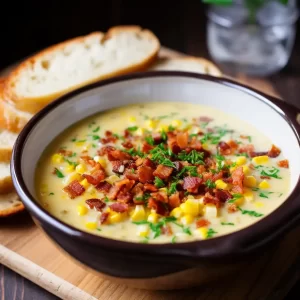 Corn Chowder with Bacon