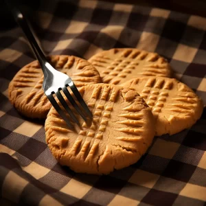 Criss Cross Peanut Butter Cookies