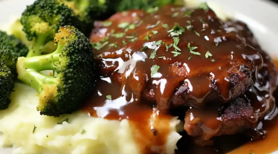 Hamburger Steak with Potatoes