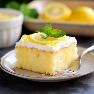 Lemon Sheet Cake