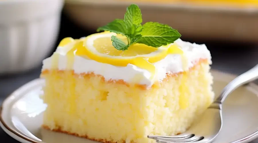 Lemon Sheet Cake