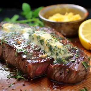 Peppery Lemon Butter for Steaks