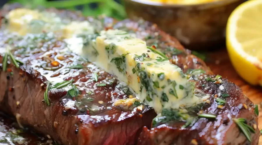 Peppery Lemon Butter for Steaks