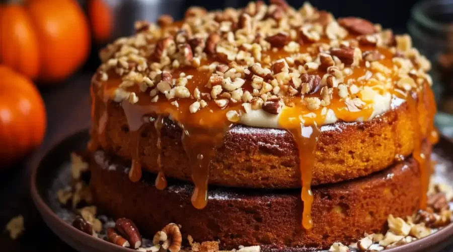 Pumpkin Dump Cake