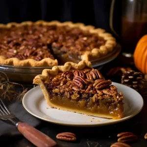 Pumpkin Pecan Pie