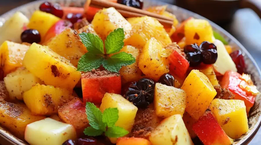 Spiced Fruit Salad