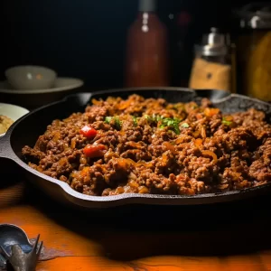 Westerns - Ground Beef in a Skillet